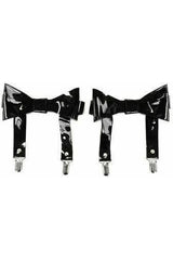 Daisy Corsets Patent Garters (set of 2)