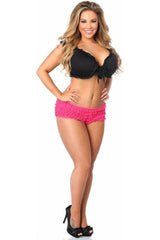 Black Peasant Top - Daisy Corsets