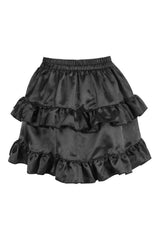 Daisy Corsets Satin Ruched Bustle Skirt