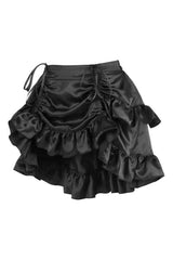 Daisy Corsets Satin Ruched Bustle Skirt