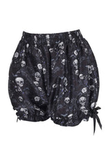Daisy Corsets Gothic Skull Print Bloomers