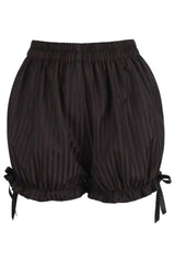 Daisy Corsets Black/Brown Stripe Brocade Bloomers