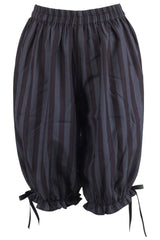 Daisy Corsets Striped Crepe Long Bloomers