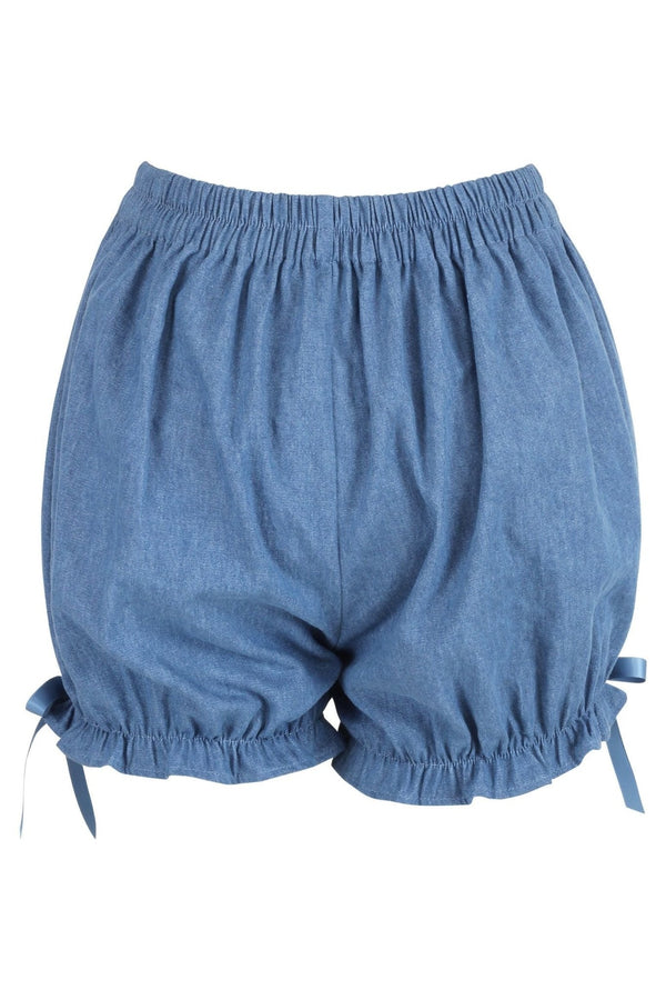 Daisy Corsets Blue Denim Bloomers