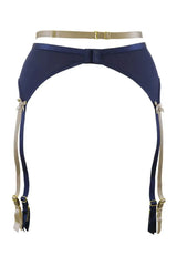 Axami Blue Lagoon Garter Belt
