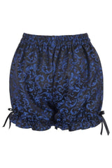 Daisy Corsets Blue/Black Brocade Bloomers