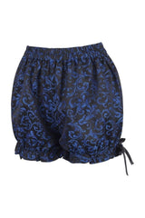 Daisy Corsets Blue/Black Brocade Bloomers