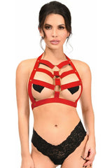 Daisy Corsets BOXED Stretchy Body Harness w/Gold Hardware