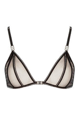 Bracli Manhattan Luxe Crossed Sheer Bra-Rebel Romance