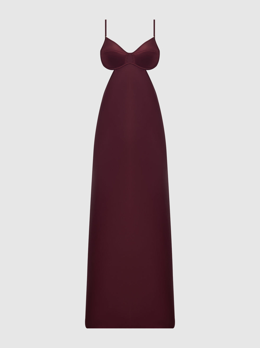 Brigeta Satin Mono Wire Long Gown