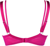 Axami Brilliance Embroidery Balconette Bra Pink Shimmer