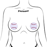 Pastease Premium Baseball Sparkly - White