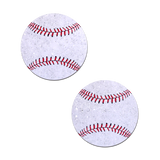 Pastease Premium Baseball Sparkly - White