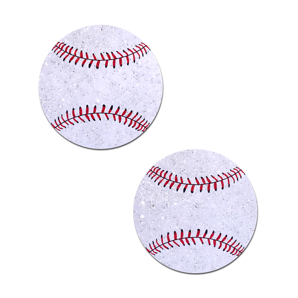 Pastease Premium Baseball Sparkly - White