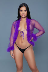 Burlesque BeWicked Bou Robe Violet