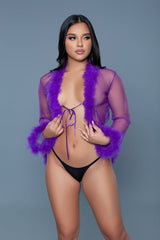 Burlesque BeWicked Bou Robe Violet