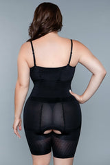 BeWicked Thinking Thin Body Shaper Shapewear Black