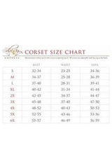 Daisy Corsets Candy Collection - Black/Pink Fringe Skirt