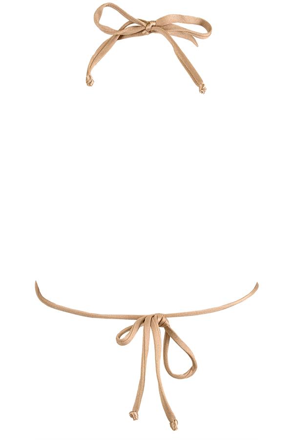 Axami 12081 Luxury Shimmer Sequins Triangle Bikini Top