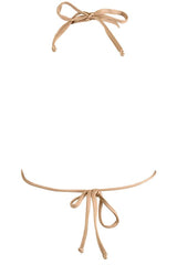 Axami 12081 Luxury Shimmer Sequins Triangle Bikini Top