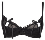 Axami Charbon Peek-a-boo Shelf Bra Size Plus