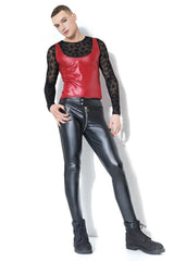 Coquette Queen Commanding Presence Crop Top Red