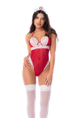 Mapale Dangerously Seductive Nurse Costume Red