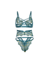 Daphne Underwire Caged Cups Bra Set
