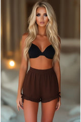 Daisy Corsets Dark Brown Crepe Bloomers
