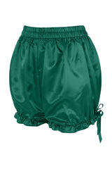 Daisy Corsets Dark Green Satin Bloomers