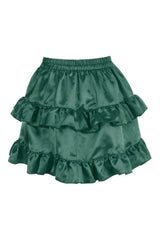 Daisy Corsets Satin Ruched Bustle Skirt