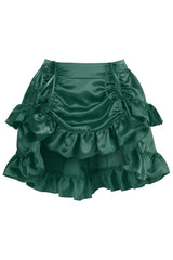 Daisy Corsets Satin Ruched Bustle Skirt