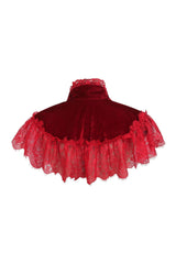 Daisy Corsets Velvet & Lace Capelet