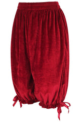 Daisy Corsets Velvet Long Bloomers