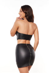 Axami 10969 Illusion Mini Skirt