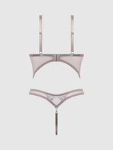 Eden Embroidered Lace Wirefree Teddy