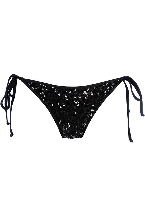 Axami 12113 Luxury Shimmer Sequins Cheeky Bikini Bottom