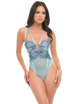 Emilia Teddy Floral Embroidery