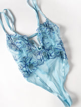 Emilia Teddy Floral Embroidery