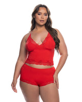 Roma Confidential Essentials Set Cami Modal Knit Red
