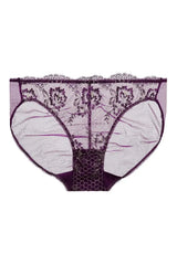 Dita Von Teese Evelina Bikini Panty Aubergine