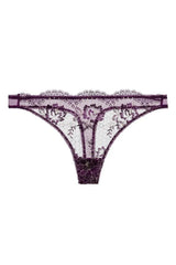 Dita Von Teese Evelina G-String Panty Aubergine