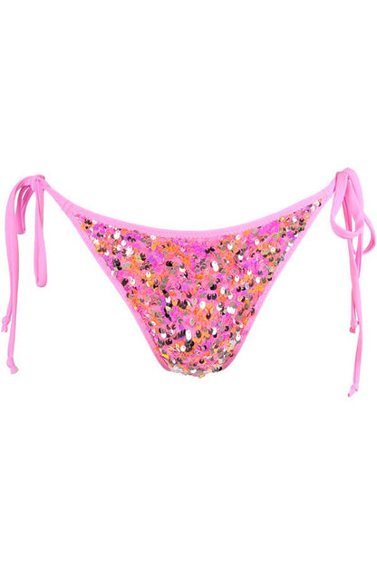 Axami 12093 Luxury Shimmer Sequins Cheeky Bikini Bottom