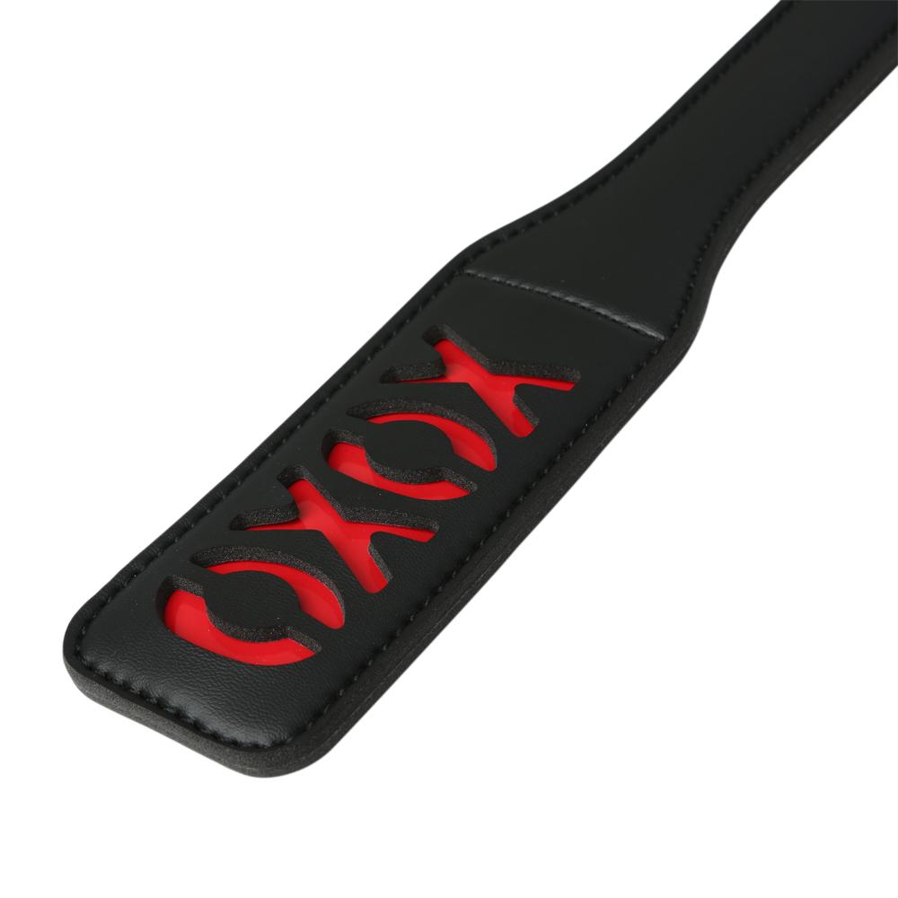Sex & Mischief Impressions XOXO Paddle - Black