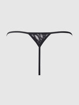 House of Desire Queen Felicia Leopard Mesh & Lace Bra, Garter & G-String Set
