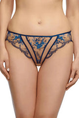 Dita Von Teese Femmoiselle Sheer Bikini Panty Queen's Blue