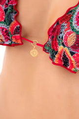 Mapale Sweet Nectar Ruffle Two Piece Swimsuit