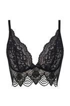Fruit Garden Roses Lace Corset Bra