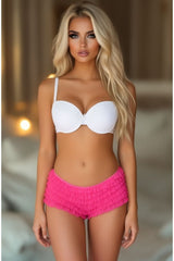 Daisy Corsets Fuchsia Ruffle Panty w/Bow