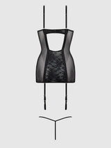 Gia Lace Chemise & G-String Set